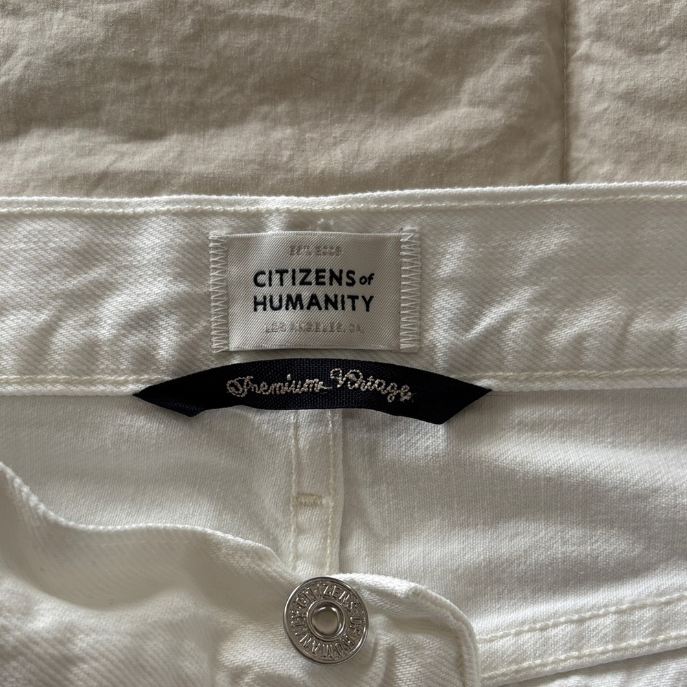 Citizens of Humanity Classic White Denim